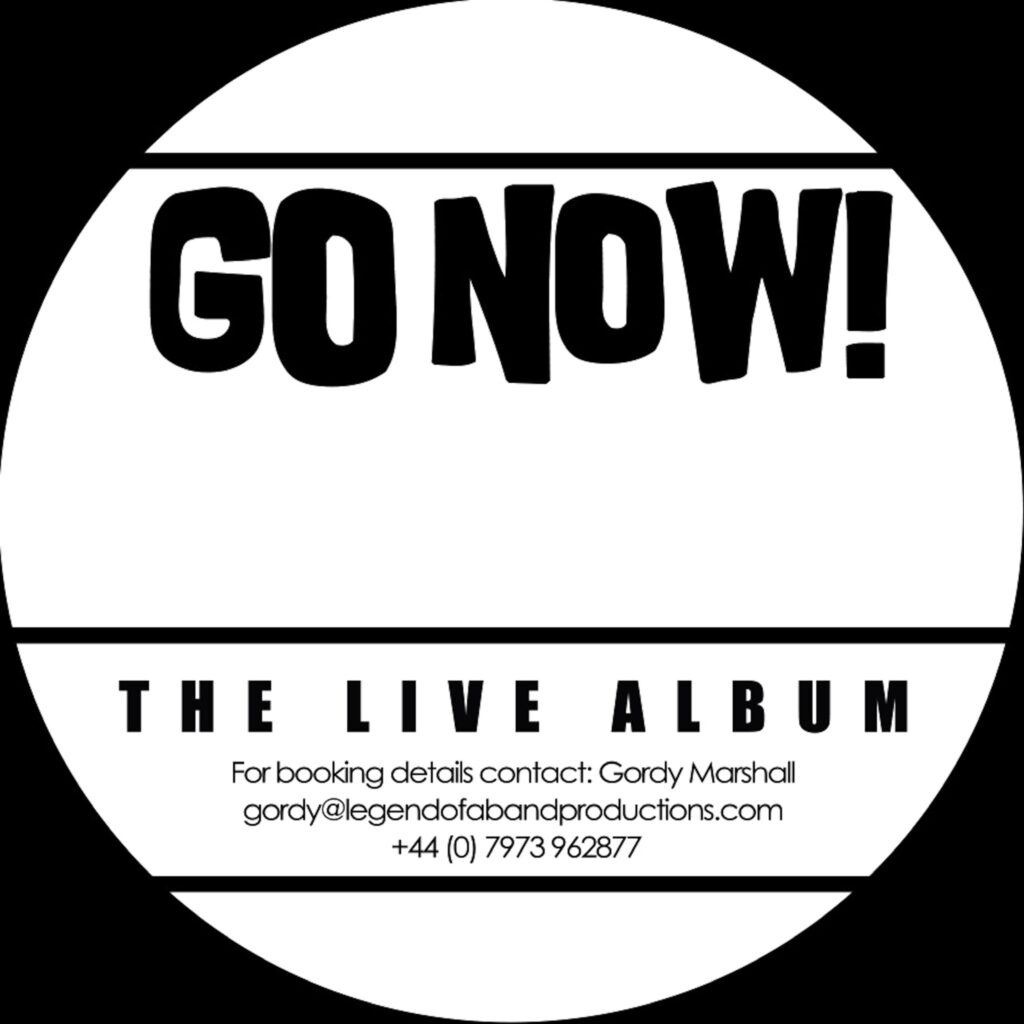 CD (Physical Copy) – GO NOW! The LIVE Album
